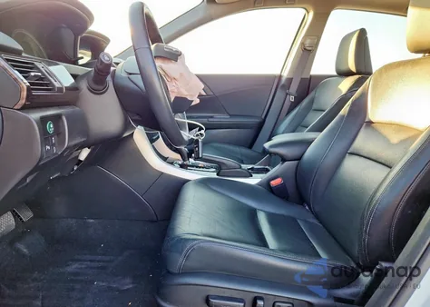 2017 Honda Accord Touring Hybrid from USA, damaged, VIN JHMCR6F79HC003191